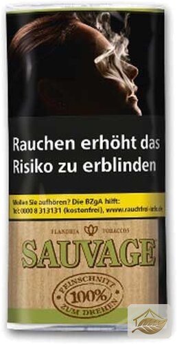 Sauvage Feinschnitt zum Drehen ohne Zusatzstoffe
