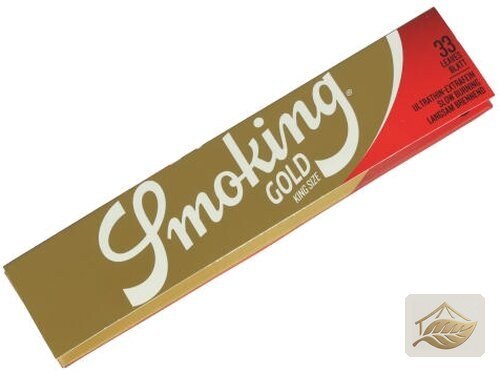 Smoking Gold King Size Slim Reispapier hauchdünn