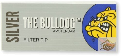 The Bulldog King Size Tips aus Papier, vorperforiert