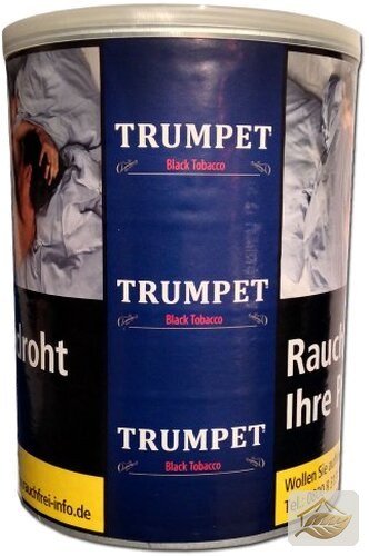 Trumpet Black kräftiger Zware Shag in der Dose