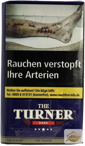 Turner Dark Zware Feinschnitt kräftig (Pouch)