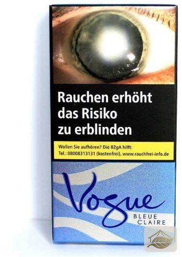 Vogue Bleue Claire Slim Flow Filter 20er