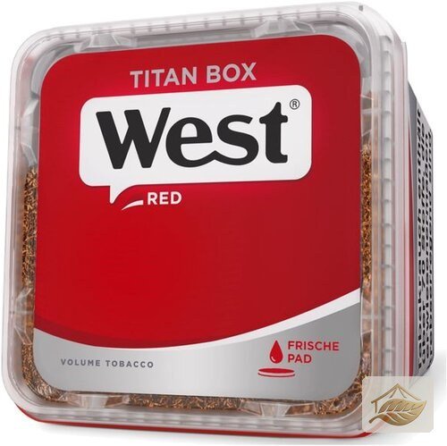 West Red Titan Box Stopftabak im Eimer
