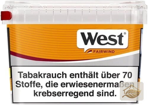 West Yellow Volumentabak im praktischen Eimer