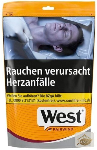 West Yellow Volumentabak im Jumbo-Beutel