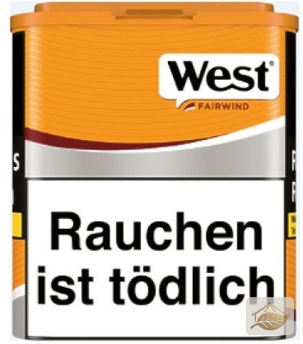West Yellow Volumentabak 40g Dose zum Stopfen