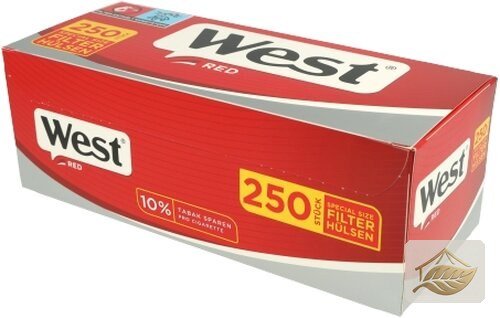 West Red Spezial Filterhülsen zum Stopfen