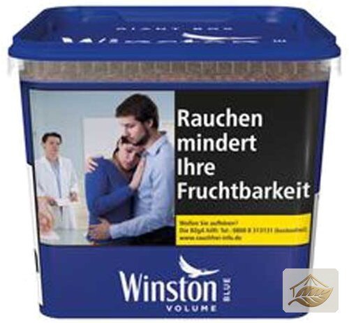 Winston Blau Volumentabak Giant Box zum Stopfen