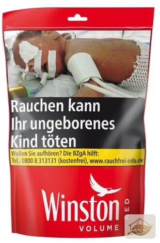 Winston Classic Volumentabak im Zip-Beutel
