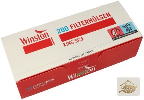 Winston Red King Size Filterhülsen