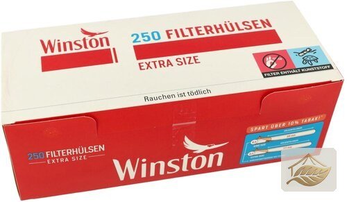 Winston Red Extra Filterhülsen mit Langfilter
