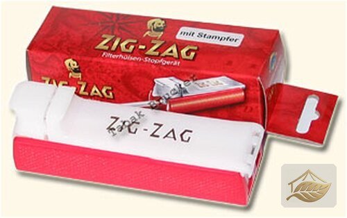 Zig-Zag Handstopfer aus Kunststoff für unterwegs
