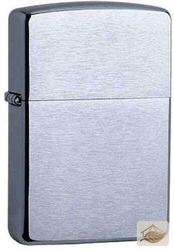 Zippo Chrome Brushed, gebürstetes Basismodell