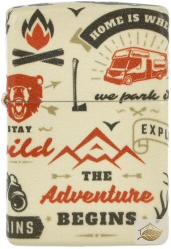 Zippo Outdoor-Abenteuer Feuerzeug, Color 540° Weiß