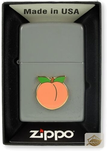 Zippo Feuerzeug Foodie-Serie Pfirsich, Royal Blue Matte