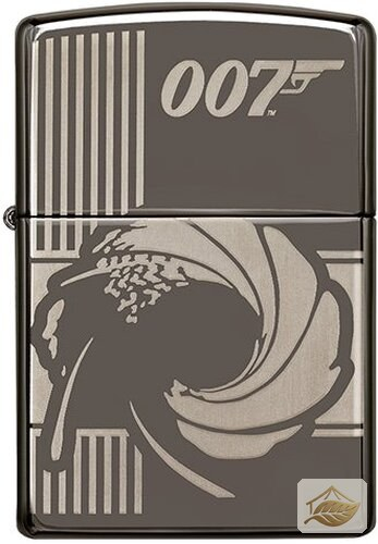 Zippo Feuerzeug James Bond Motiv, Black Ice