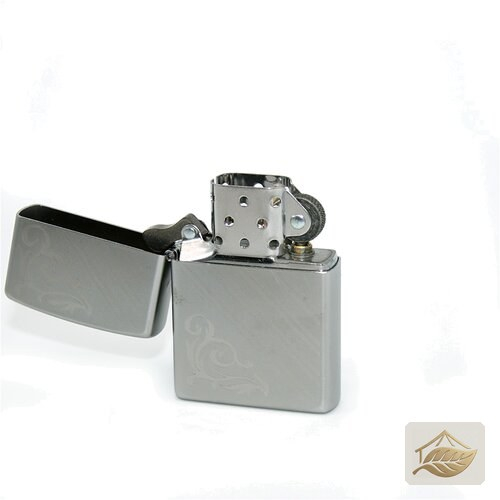 Zippo Ornament Feuerzeug-Set, Chrome mit Zubehör