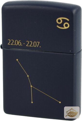 Zippo Nachfüll-Feuerzeug mit Sternzeichen Krebs