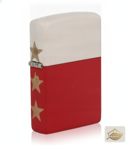 Zippo Spezial Edition USA Sterne, Weiß und Rot