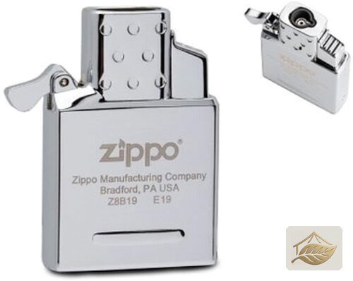 Zippo Gaseinsatz Single Jetflame, Chrom, für Standard-Cases