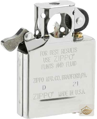 Zippo Pfeifeneinsatz Benzin, poliertes Chromstahl