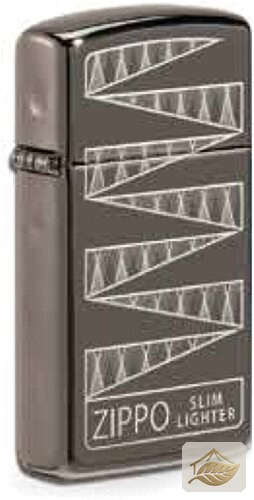 Zippo Slim Black Ice, 65th Anniversary Collectible, limitiert